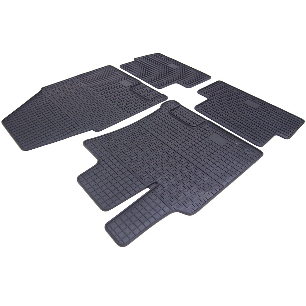 Коврики резиновые для Nissan Qashqai 2007-2014 Передние (POLYTEP CLASSIC)