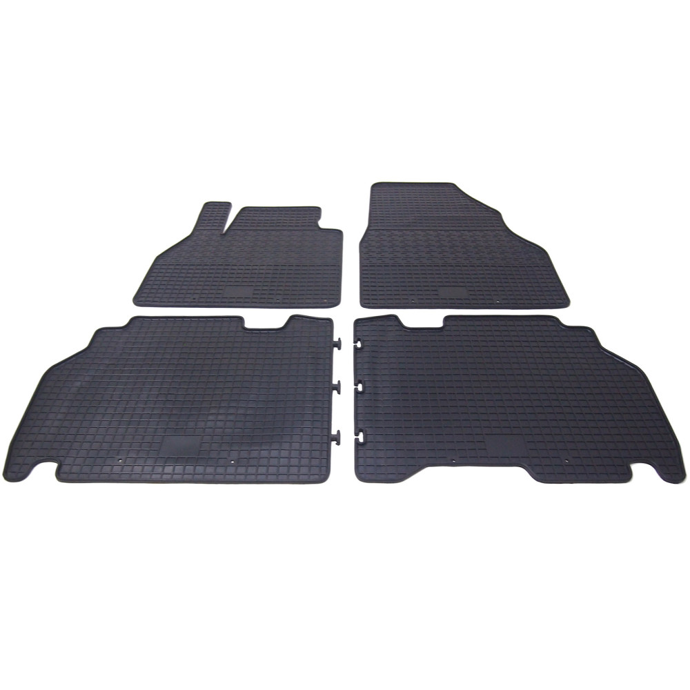 Коврики резиновые для Renault Kangoo 2008- (POLYTEP CLASSIC)