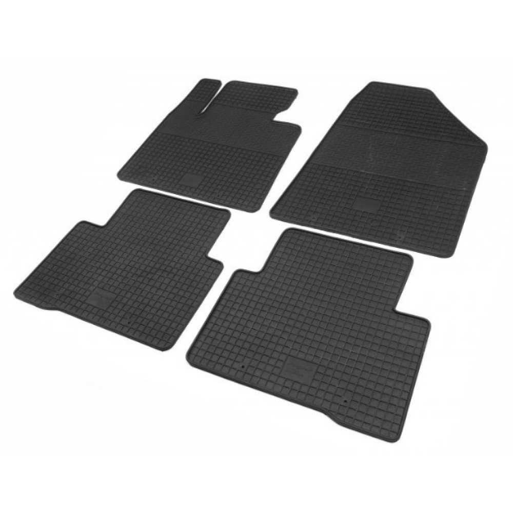 Коврики резиновые для Hyundai Santa Fe-2013- (POLYTEP CLASSIC)