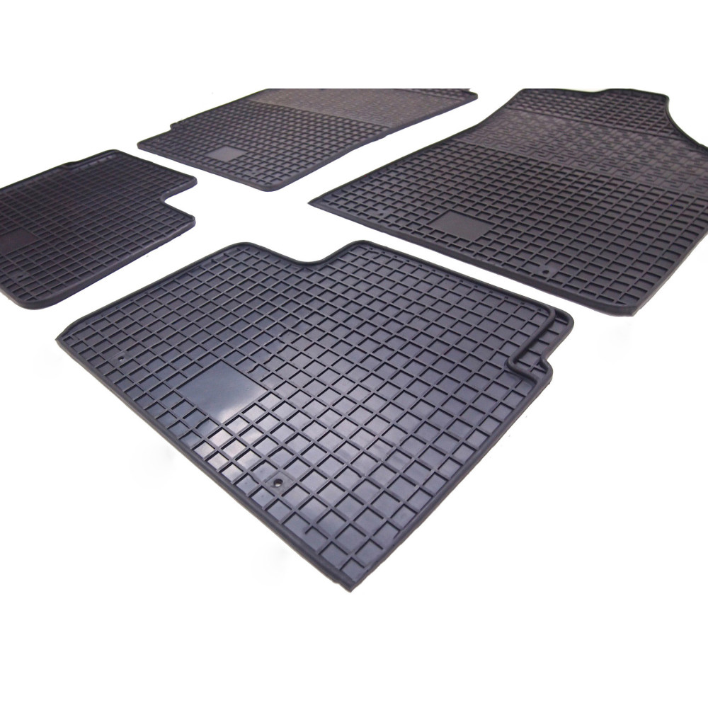 Коврики резиновые для Chevrolet Spark 2005-2008 (POLYTEP CLASSIC)