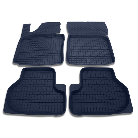 Коврики резиновые для Volkswagen Golf VI 2008- (POLYTEP) BIG BOARD