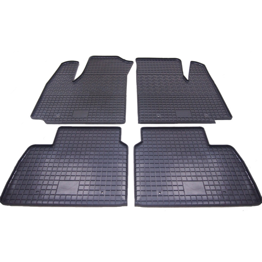 Коврики резиновые для Fiat DOBLO 2001-2010 (POLYTEP CLASSIC)