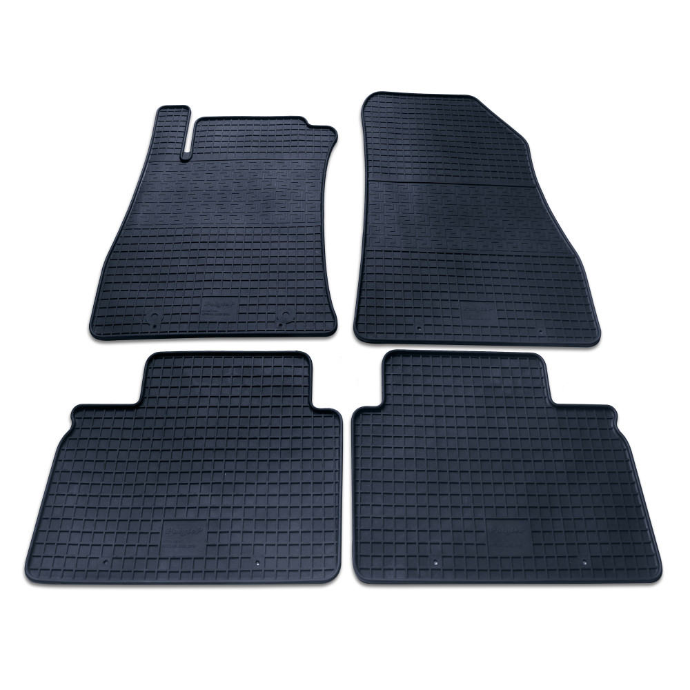 Коврики резиновые для Nissan Juke 10-  (POLYTEP CLASSIC)